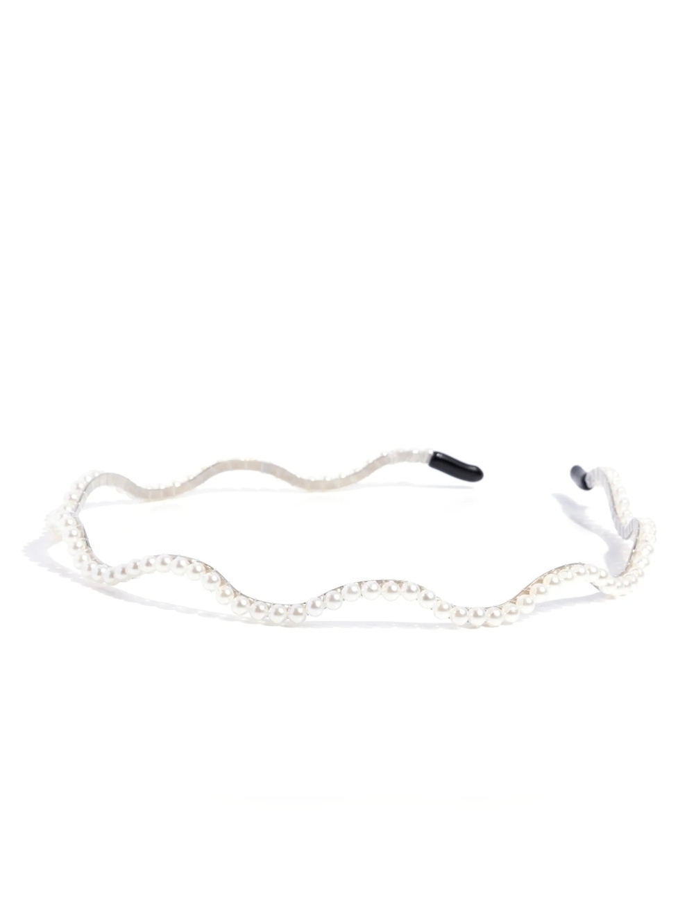 Dainty Silver Crystal Wave Headband BNIB - Picture 8 of 9